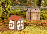Faller 130289 HO/OO Gauge Two Equipment Sheds Kit