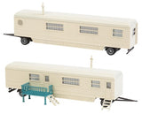 Faller 140481 HO/OO Gauge Luggage Trailer and Caravan Fairground Kit IV