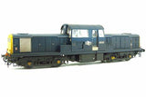 Heljan 1729 OO Gauge Class 17 8538 BR Blue Full Yellow Ends Weathered