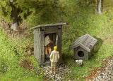 Faller 180396 HO/OO Gauge Small Toilet with Servo Kit