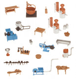 Faller 180620 HO/OO Gauge Farm Agricultural Accessories Kit III