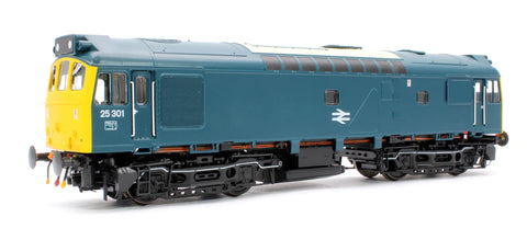 Heljan 2547 OO Gauge Class 25/3 25301 BR Blue with Domino Headcodes