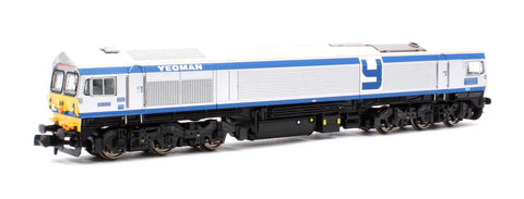 Dapol 2D-005-000D N Gauge Class 59 005 'Kenneth J Painter' Foster Yeoman Silver (DCC-Fitted)