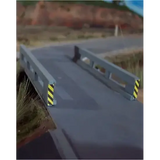Osborn Model Kits 3055 N Gauge Concrete Bridge Railings Laser Cut Kit