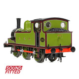 Bachmann 31-065SF OO Gauge NER E Tank 495 NER Lined Green & Maroon DCC SOUND