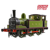 Bachmann 31-065SF OO Gauge NER E Tank 495 NER Lined Green & Maroon DCC SOUND