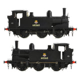 Bachmann 31-069SF OO Gauge NER E (J71) Tank 68260 BR Black (Early) DCC SOUND