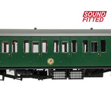 Bachmann 31-393SF OO Gauge Class 414 2-HAP 2-Car EMU 6079 BR (SR) Green (Small Yellow Panels) SOUND FITTED