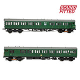 Bachmann 31-393SF OO Gauge Class 414 2-HAP 2-Car EMU 6079 BR (SR) Green (Small Yellow Panels) SOUND FITTED