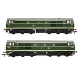 Bachmann 35-802 OO Gauge Class 30 D5574 BR Green (Small Yellow Panels)