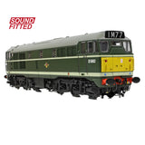 Bachmann 35-802ASF OO Gauge Class 30 D5862 BR Green (Small Yellow Panels) SOUND FITTED
