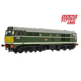 Bachmann 35-802ASFX OO Gauge Class 30 D5862 BR Green (Small Yellow Panels) SOUND FITTED DELUXE