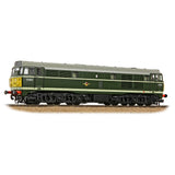 Bachmann 35-802A OO Gauge Class 30 D5862 BR Green (Small Yellow Panels)