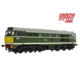 Bachmann 35-802SFX OO Gauge Class 30 D5574 BR Green (Small Yellow Panels) SOUND FITTED DELUXE