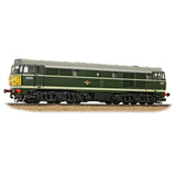 Bachmann 35-802 OO Gauge Class 30 D5574 BR Green (Small Yellow Panels)