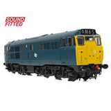 Bachmann 35-804SF OO Gauge Class 31/1 31101 BR Blue SOUND FITTED