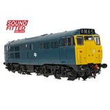 Bachmann 35-804SFX OO Gauge Class 31/1 31101 BR Blue SOUND FITTED DELUXE
