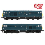 Bachmann 35-804SFX OO Gauge Class 31/1 31101 BR Blue SOUND FITTED DELUXE