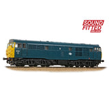 Bachmann 35-804SFX OO Gauge Class 31/1 31101 BR Blue SOUND FITTED DELUXE