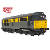 Bachmann 35-822SFX OO Gauge Class 31/1 Refurbished 31188 BR Engineers Grey & Yellow SOUND FITTED DELUXE