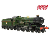 Graham Farish 372-031ASF N Gauge GWR 4073 'Castle' 5015 'Kingswear Castle' BR Lined Green (Early Emblem) SOUND FITTED