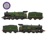 Graham Farish 372-035 N Gauge GWR 4073 'Castle' 4082 'Windsor Castle' GWR Lined Green (Shirtbutton)