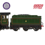 Graham Farish 372-035SF N Gauge GWR 4073 'Castle' 4082 'Windsor Castle' GWR Lined Green (Shirtbutton) SOUND FITTED