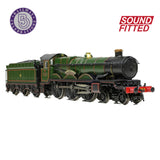 Graham Farish 372-035SF N Gauge GWR 4073 'Castle' 4082 'Windsor Castle' GWR Lined Green (Shirtbutton) SOUND FITTED