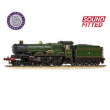 Graham Farish 372-035SF N Gauge GWR 4073 'Castle' 4082 'Windsor Castle' GWR Lined Green (Shirtbutton) SOUND FITTED