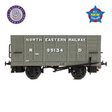 Graham Farish 373-375A N Gauge NER P7 Coal Hopper North Eastern Railway Grey (ND)