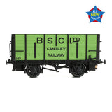 Graham Farish 373-379 N Gauge LNER D12 Coal Hopper 'BSC Ltd' Green