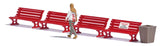 Busch 7979 HO/OO Gauge Wet Paint Benches