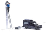 Busch 7982 HO/OO Gauge Installing a Satellite Dish