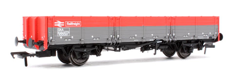 Rapido Trains 915011 OO Gauge OAA No. 100081, Railfreight red/grey