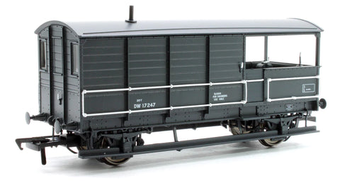 Rapido Trains 918009 OO Gauge GWR Dia. AA20 ‘Toad’ No. DW17247, WR (Departmental) grey