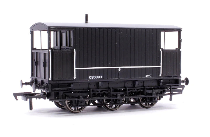 SECR 6 Wheel Brake Van - No.80383 - Engineers Black SECR 6 Wheel Brake Van - No.80383 - Engineers Black