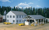 Walthers 933-3059 HO Gauge Planing Mill and Shed Main Building Kit