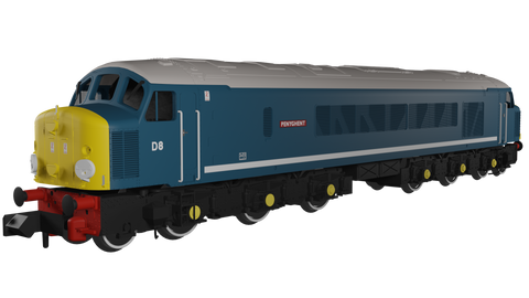Rapido Trains 948008 N Gauge Class 44 – 44008/D8 “Penyghent” BR Blue With Bodyside Stripe