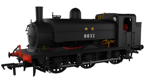 Rapido Trains 958006 OO Gauge LNER J52/2 No.8832 NE Plain Black