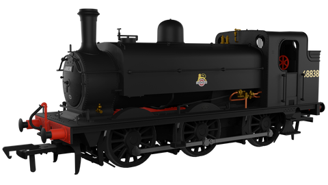 Rapido Trains 958508 OO Gauge LNER J52/2 No.68838 BR Unlined Black Early Crest (DCC SOUND)