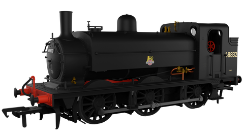 Rapido Trains 958509 OO Gauge LNER J52/2 No.68832 BR Unlined Black Early Crest (DCC SOUND)