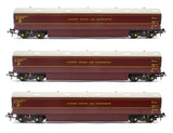 Heljan 9620 OO Gauge Newton Chambers Car Carrier Set BR Maroon (Set 1)