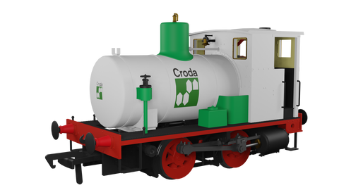 Rapido Trains 965503 OO Gauge Andrew Barclay Fireless 0-4-0 – Croda Chemicals (Works No. 1944) (DCC SOUND)