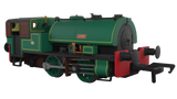 Rapido Trains 968001 OO Gauge Port of Par Bagnall’s Special Edition Twin Pack-Lined Dark Green