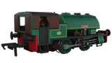 Rapido Trains 968001 OO Gauge Port of Par Bagnall’s Special Edition Twin Pack-Lined Dark Green