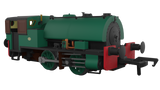 Rapido Trains 968003 OO Gauge Port of Par Bagnall - Unlined Dark Green