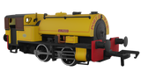 Rapido Trains 968504 OO Gauge Port of Par Bagnall - Alfred in Port of Par Yellow (As Preserved)(DCC SOUND)