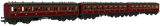 Rapido Trains 978155 OO Gauge LMS Period 1 ‘Evolution’ Non-Corridor Carriage Pack
