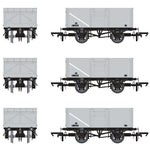 Accurascale 1022 OO Gauge BR 16T Mineral - 1/108 - BR Freight Grey - Pack B