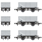 Accurascale 1023 OO Gauge BR 16T Mineral - 1/108 - BR Freight Grey - Pack C